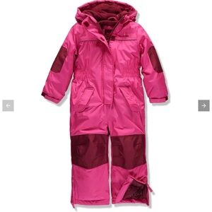 Pink Kids' Insulated Snowsuit
